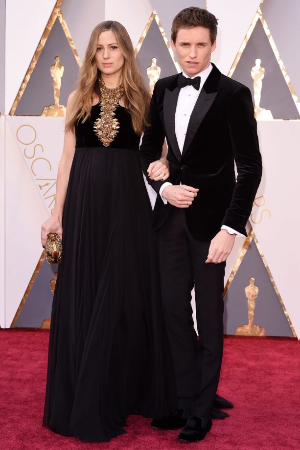 Eddie Redmayne And Hannah Bagshawe At The Oscars, 2016