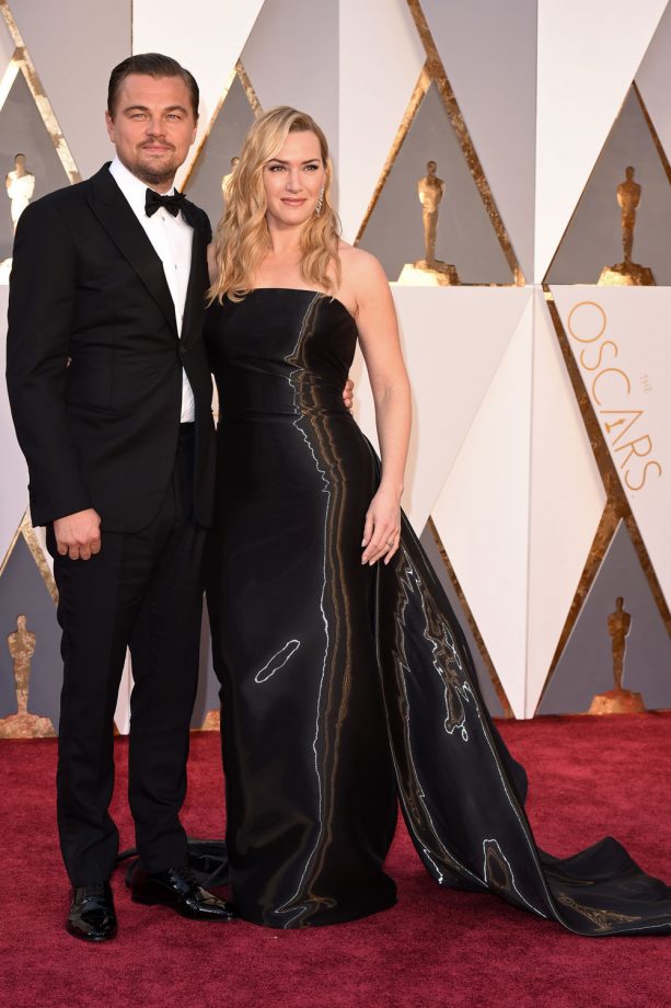 Leonardo DiCaprio And Kate Winslet At The Oscars, 2016