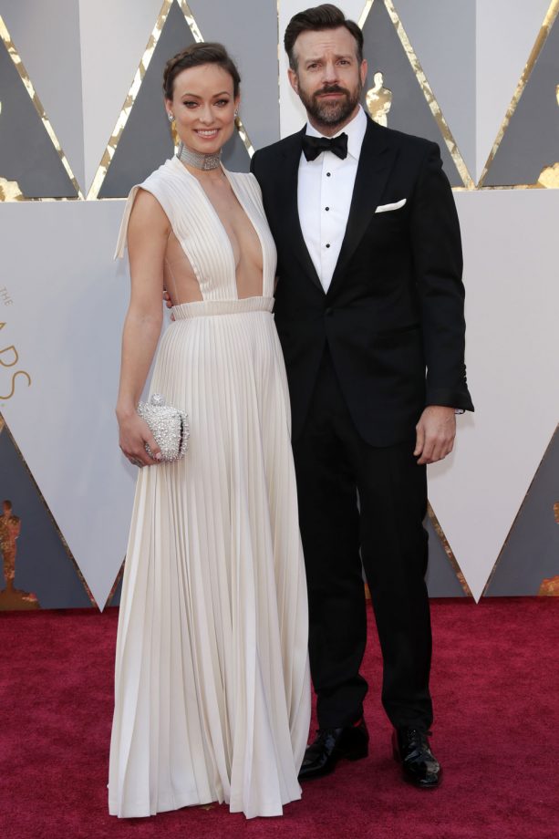 Olivia Wilde And Jason Sudeikis At The Oscars, 2016