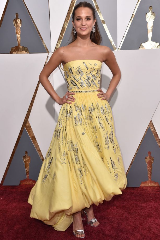 Alicia Vikander At The Oscars, 2016