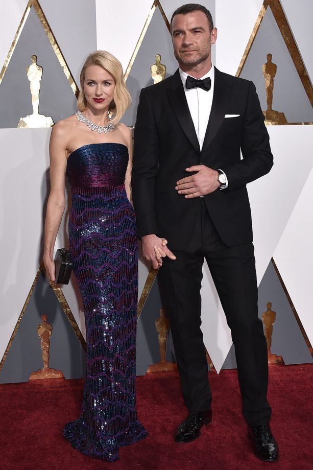 Naomi Watts And Liev Schreiber At The Oscars, 2016