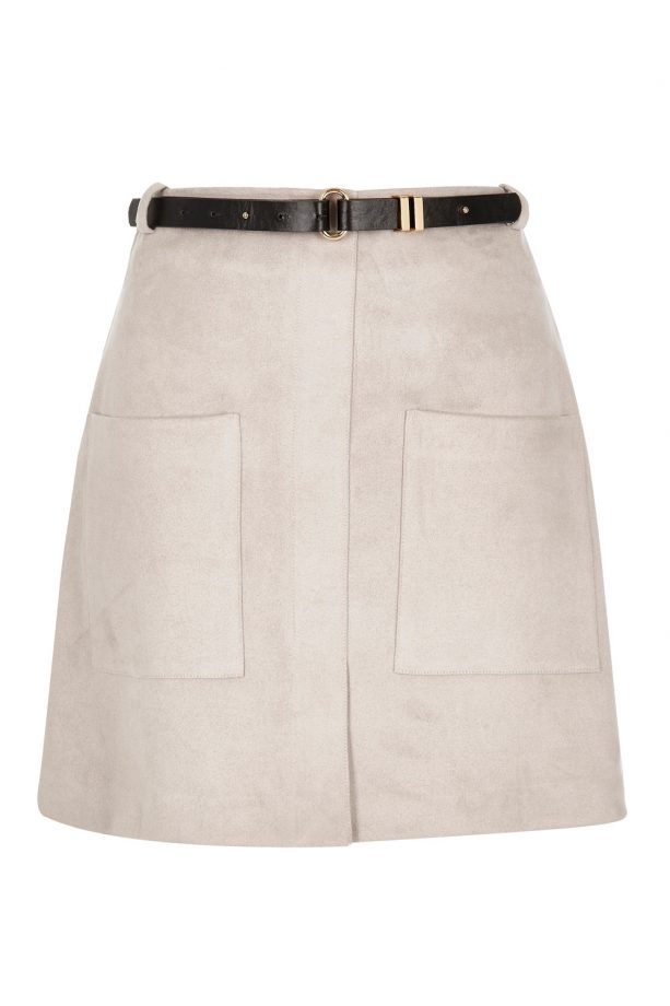 River Island Suedette Skirt £30