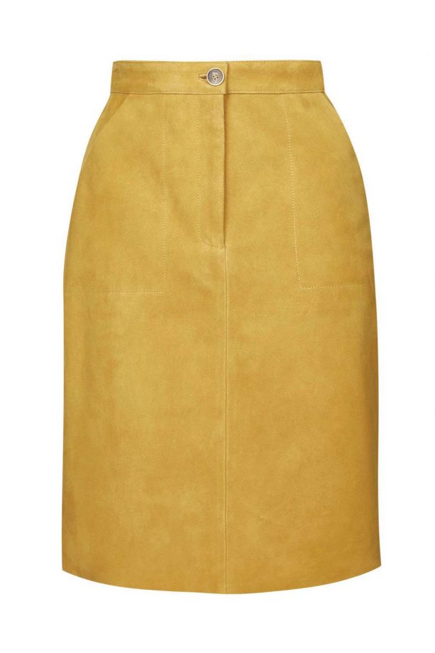 Topshop Suede Skirt £140