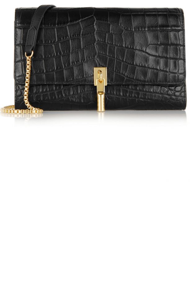 Elizabeth And James Cynnie Croc Effect Bag, £280