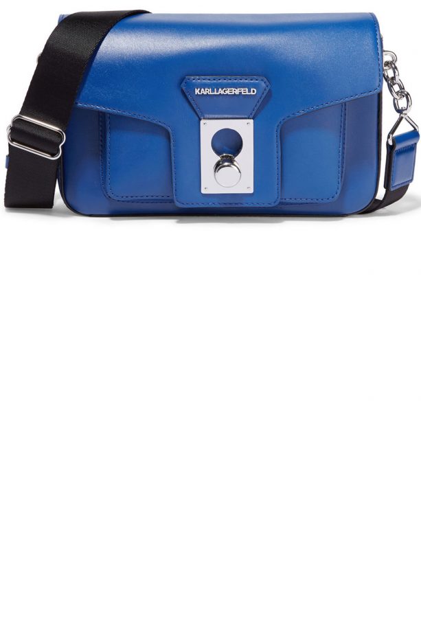 Karl Largerfeld Leather Shoulder Bag, £285