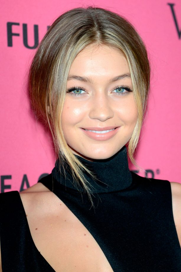 Gigi Hadid Conceals Her Long Locks And Wears Minimal Make Up To Emphasise Her Natural Beauty, 2015