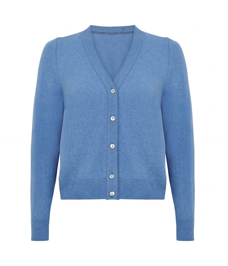 Blue Cardigan, £35, Archive By Alexa At M&S