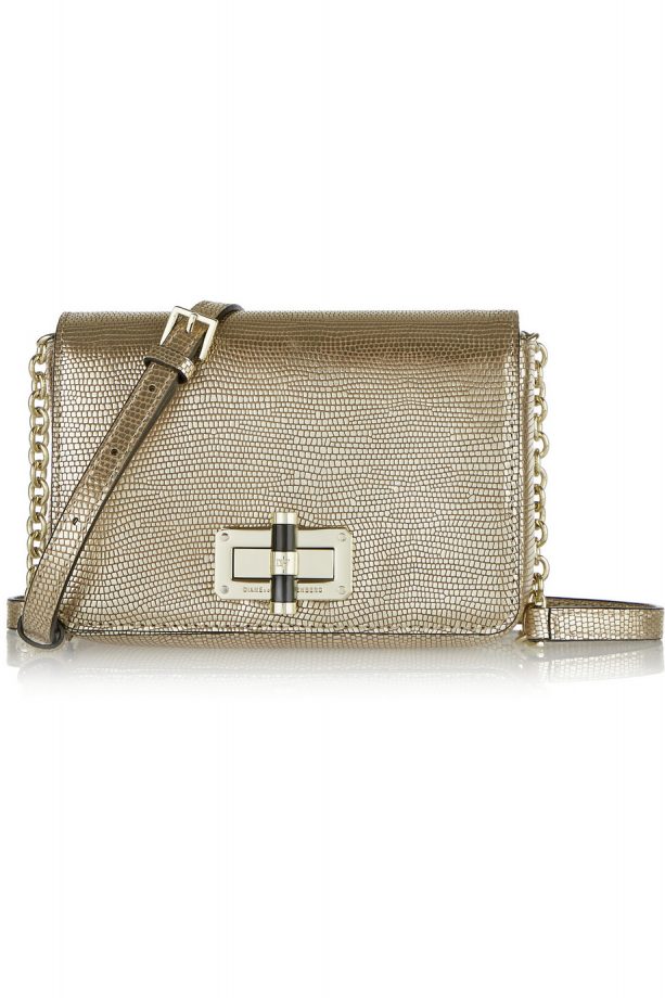 Metallic Cross Body Bag, £140, Diane Von Furstenberg