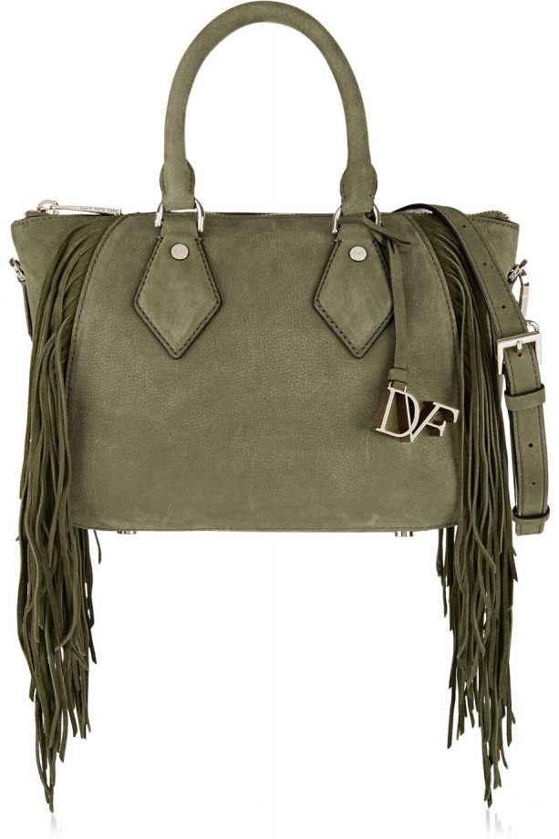 Fringed Hobo Bag, £210, Diane Von Furstenberg