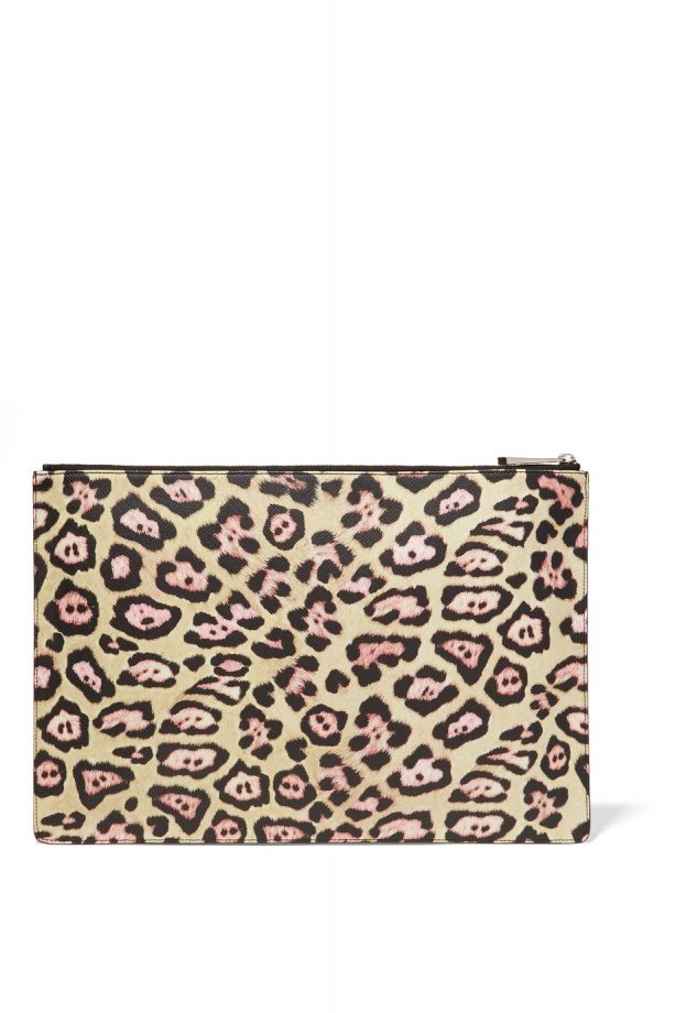 Leopard Print Clutch, £265, Givenchy