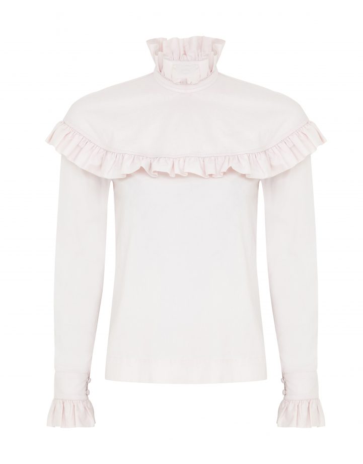 Pink Ruffle Shirt, £35, Archive By Alexa At M&S