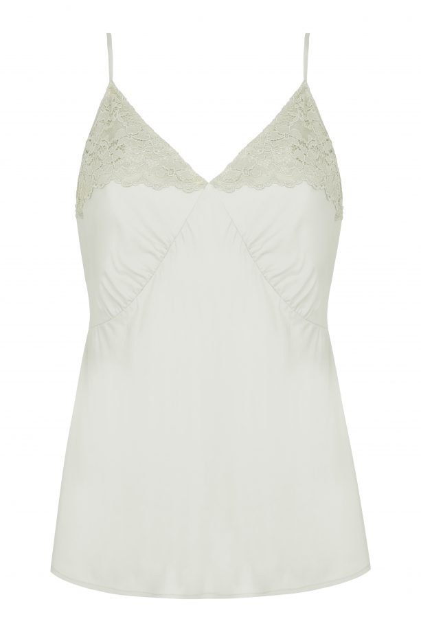 White Silk Camisole, £25, Archive By Alexa At M&S