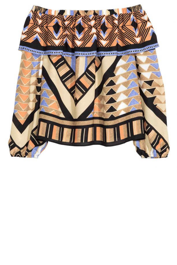 H&M Off-Shoulder Blouse, £24.99