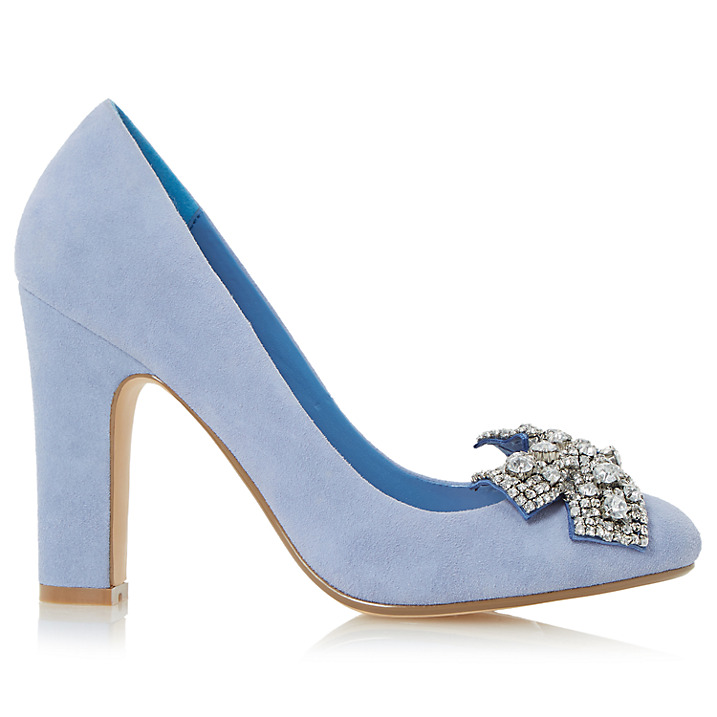 Blue Embellished Shoes, £80, Dune