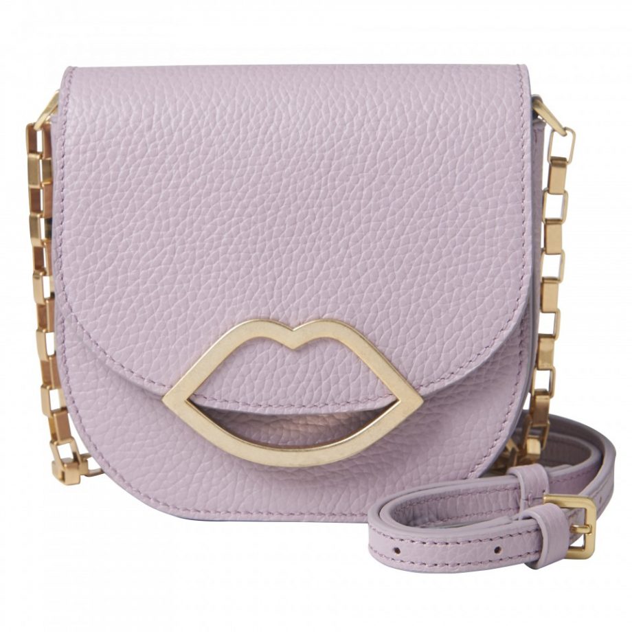 Lilac Cross Body Bag, £295, Lulu Guinness
