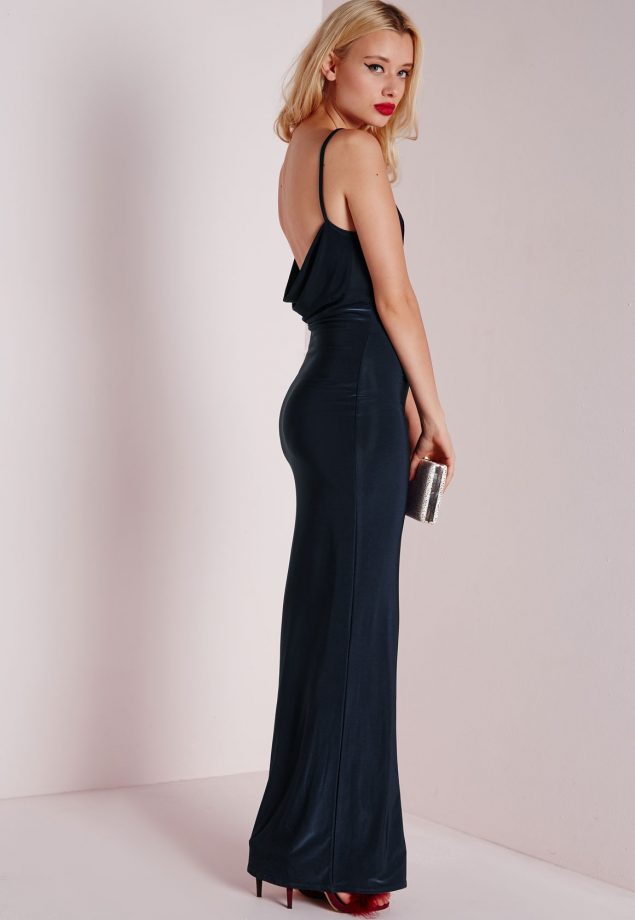 Missguided Cowl Back Maxi, £30