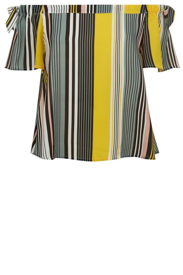 New Look Striped Bardot Top, £14.99