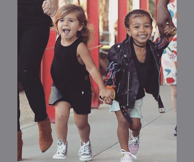 north west and penelope disick