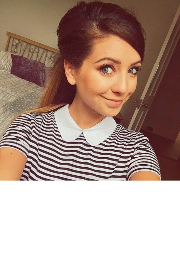 Zoella Opts For A 60s Look With This Beehive Ponytail, 2014