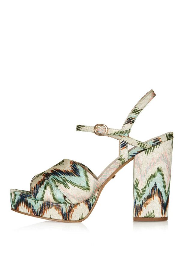 Printed Platforms, £52, Topshop