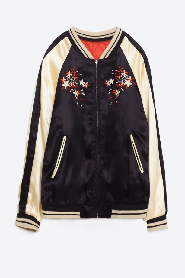 Zara Reversible Bomber Jacket, £79.99