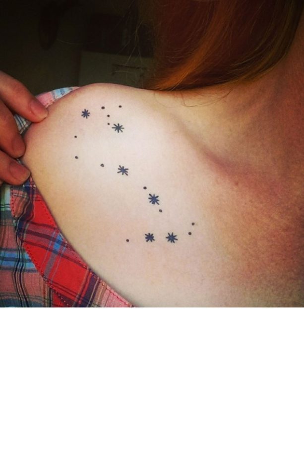 We Love This Simple Shoulder Tattoo, @melanie_knightrider