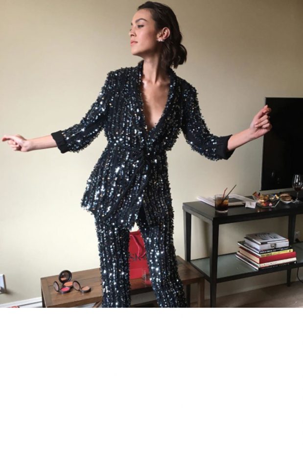 Alexa Chung Has Her Pose Nailed In A Thakoon Tuxedo