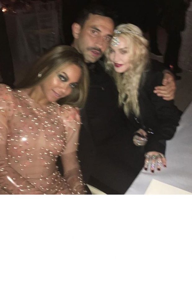 Beyonce, Riccardo Tisci And Madonna At The Met Gala After Party