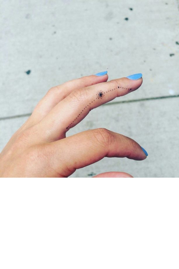 Connect The Dots With This Constellation Finger Design, @nocentjokes