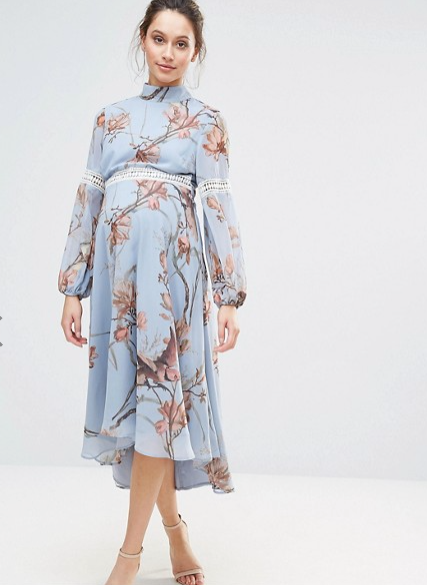 Hope & Ivy at ASOS Printed Maternity Dress, £70