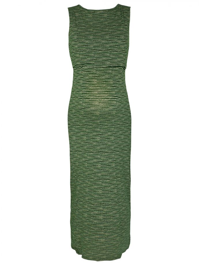 Jojo Maman Bebe Khaki Maxi Maternity Dress, £39