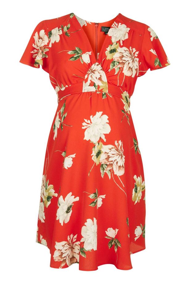 Topshop Floral Maternity Dress £46