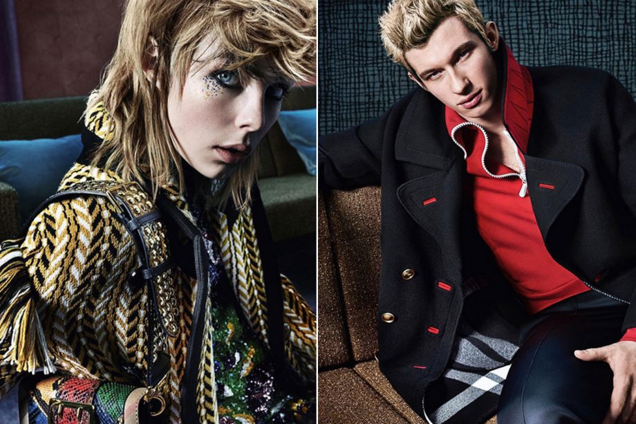 Edie Campbell And Callum Turner Star In Burberry Campaign, 2016