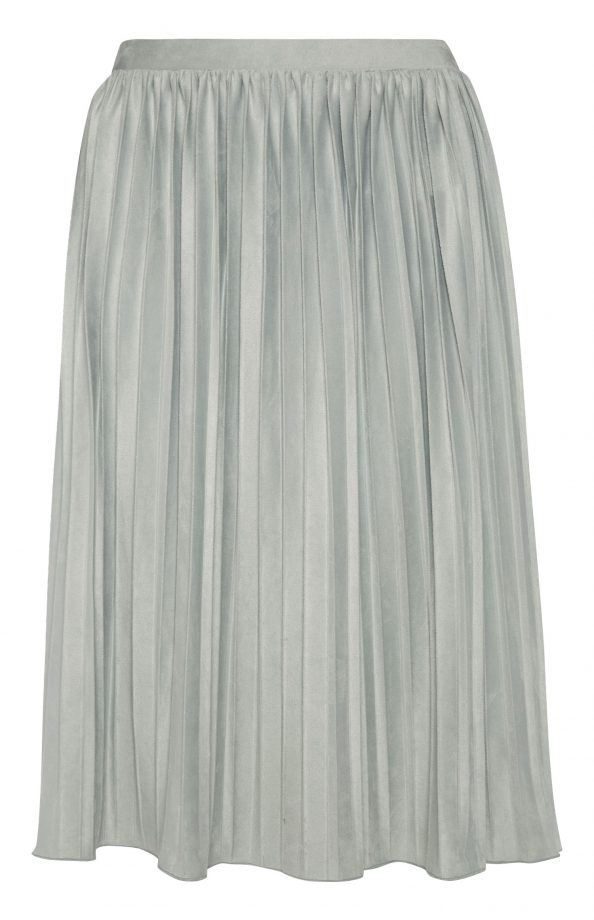 Suede Pleat Midi Skirt, £10, Primark