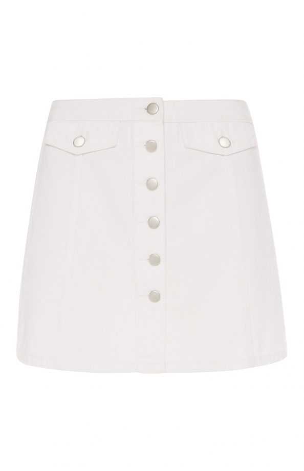White A Line Skirt, £10, Primark