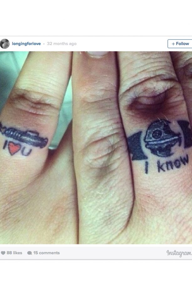 Matching Star Wars Tattoos Are The Cutest