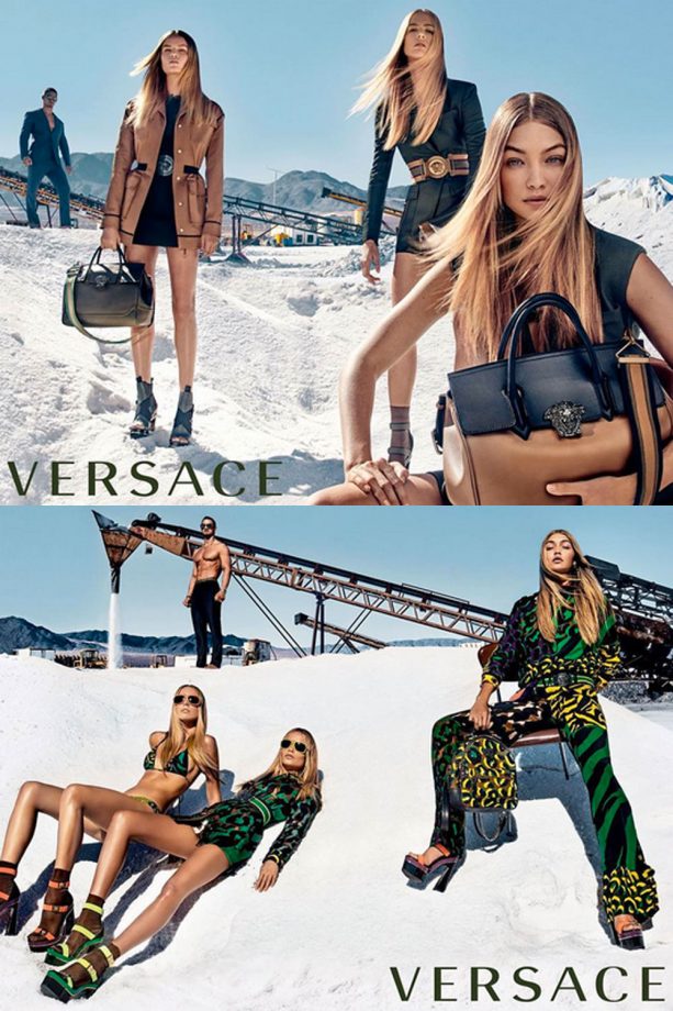Versace's SS16 Campaign
