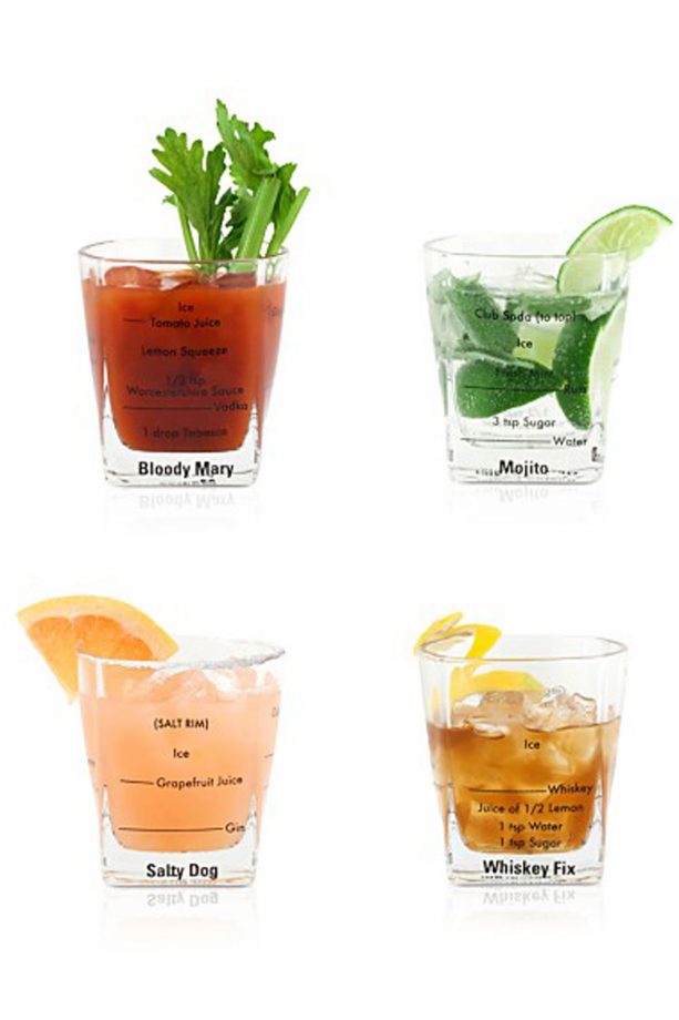 Cocktail Mixing Glasses, Bloomingdales, £14.50