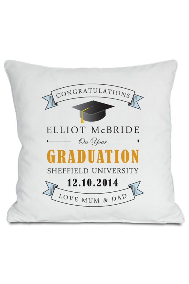 Personalised cushion, Thegiftexperience.co.uk, £14.99