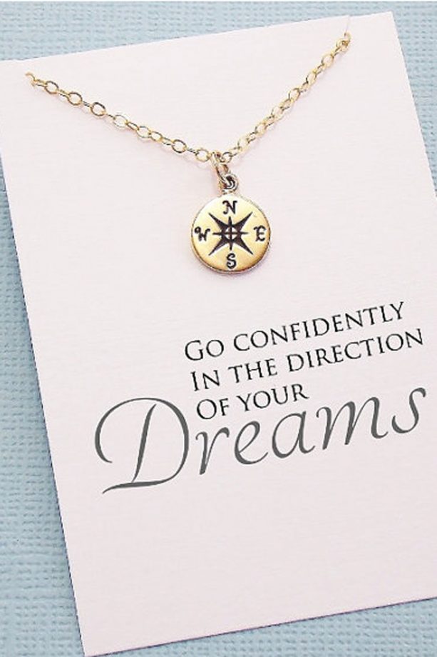 Compass Necklace, Etsy, £16.87