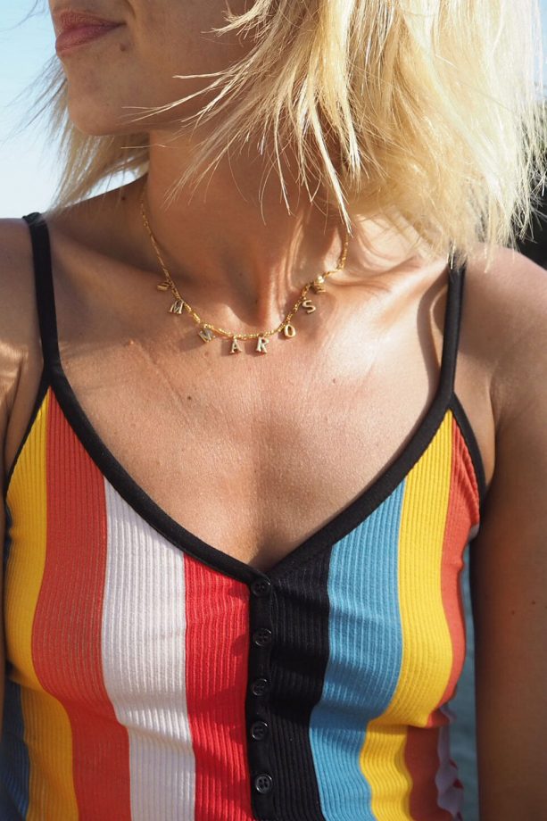 SWYC X A Style Album Name Drop Necklace, £42