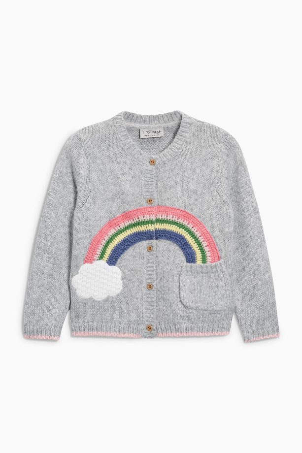 Next Girls Rainbow Cardi, £14