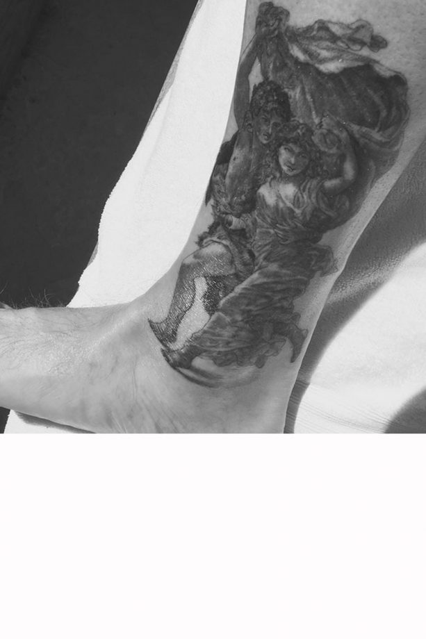 David Beckham's New Ankle Tattoo Is Quite The Masterpiece, 2016