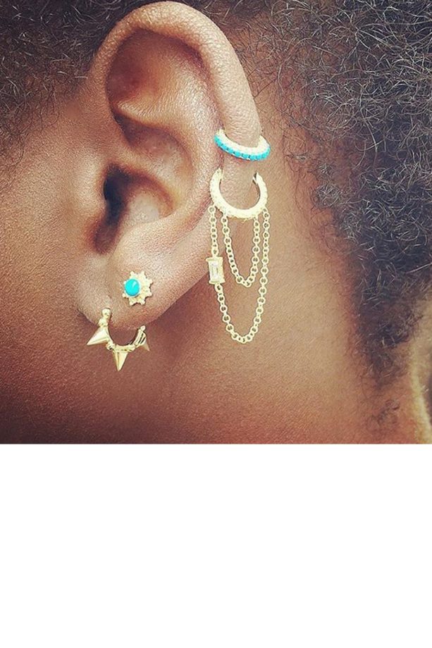 Turquoise + Gold = A Boho Babe's Dream