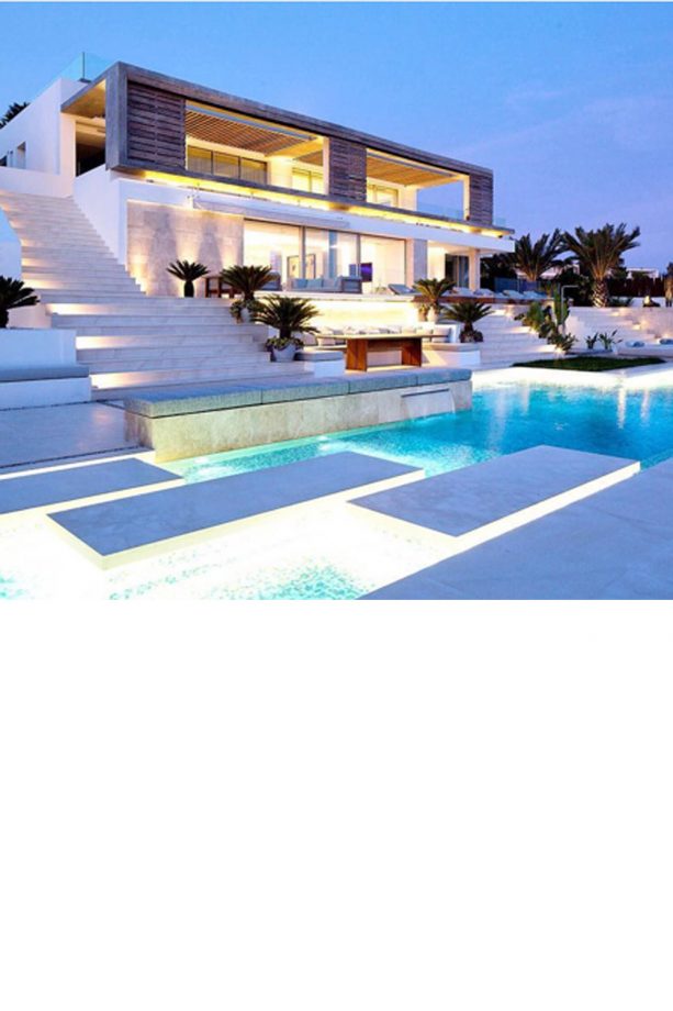 White and Turquoise… How Very Ibiza!