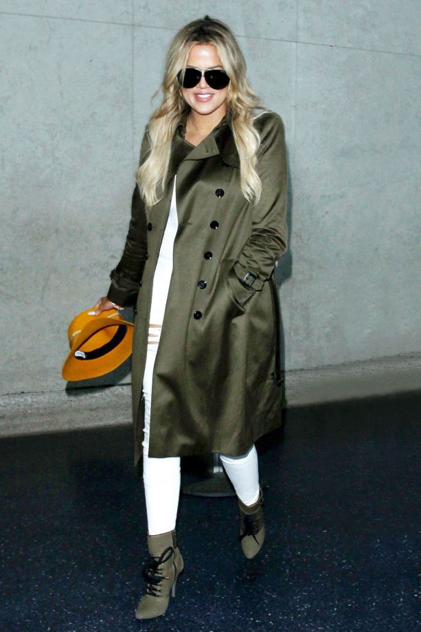 Khloe Kardashian At LAX Airport, Los Angeles, 2015