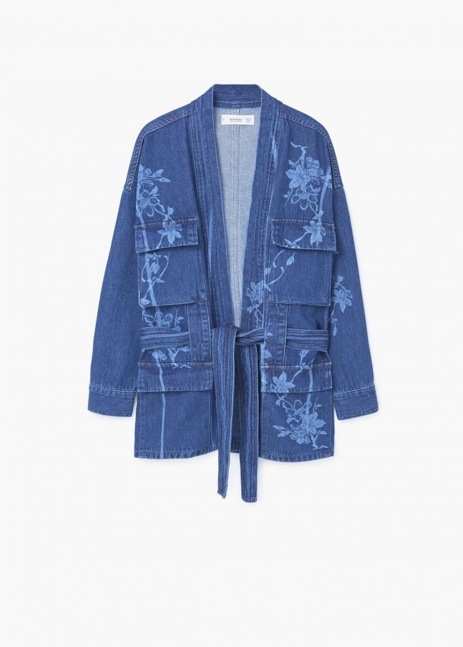 Mango Kimono Style Denim Jacket, £69.99