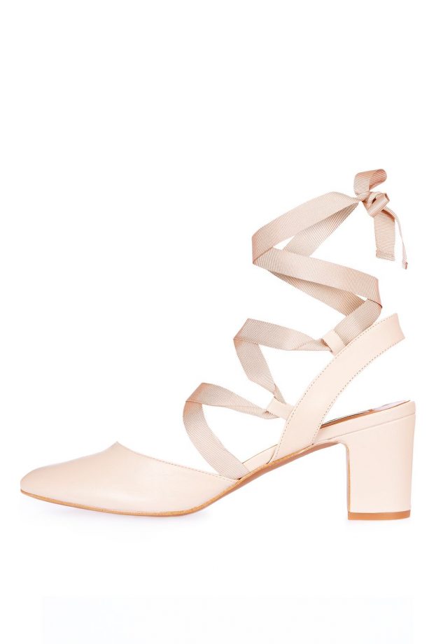 Ballet Lace Up Heels, £42, Topshop