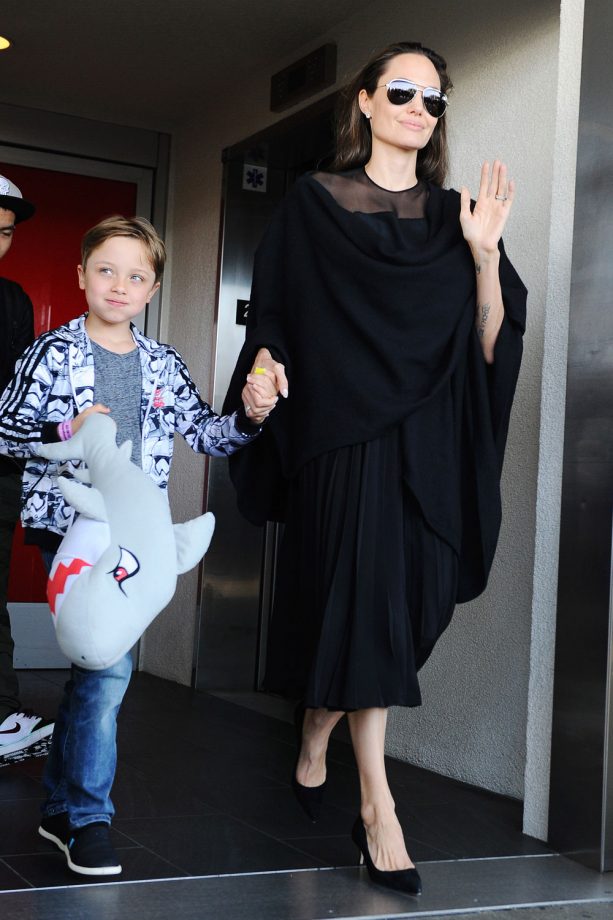 Angelina Jolie at LAX International Airport, 2016