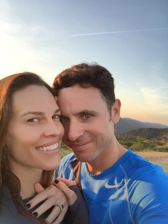 Tennis Star Ruben Torres Proposed To Girlfriend Hilary Swank With A Huge Rock, 2016